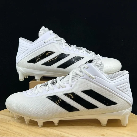 adidas | Shoes | Adidas Adizero Freak Mid White Black  display picture 2
